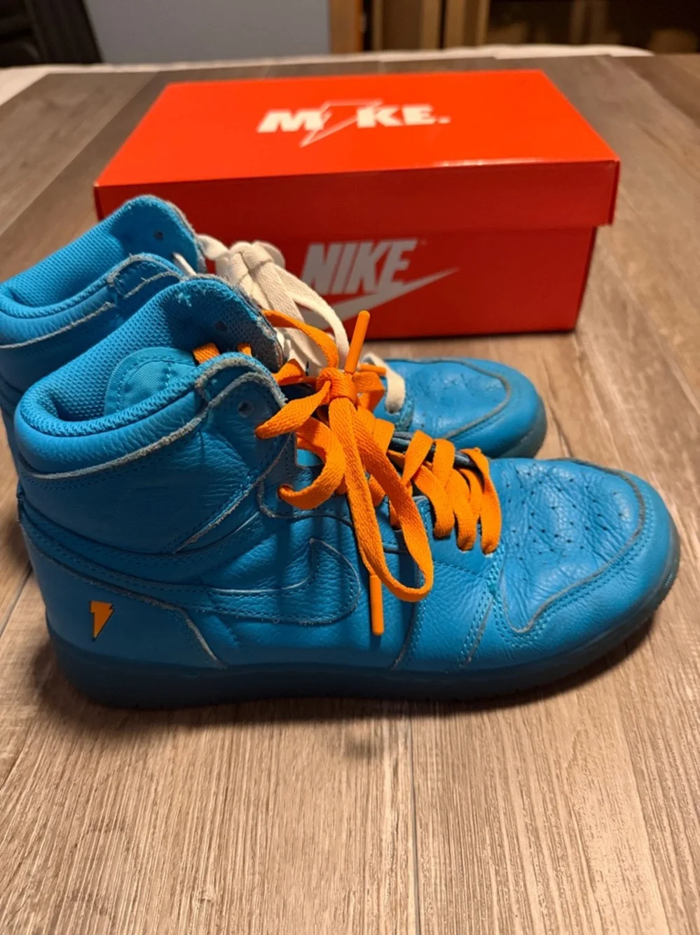 Nike Air Jordan 1 Retro High OG Gatorade Blue Lagoon sneakers